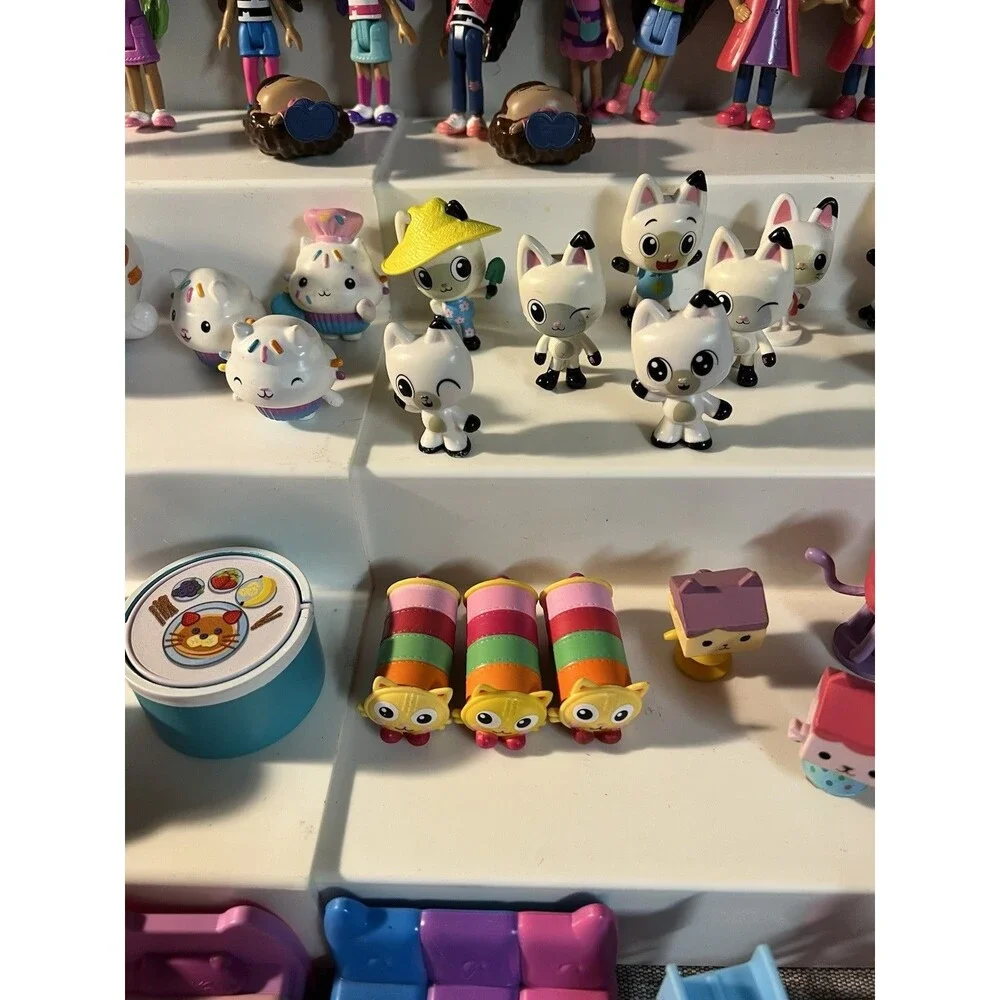 Gabby's Dollhouse Toy Lot Of 65+ Figures Furniture & Accessories